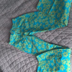 Motel Rocks Retro Floral Print Pants